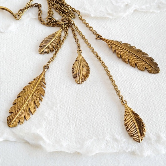 Handmade wind Chime Long Necklace - Picture 3 of 4